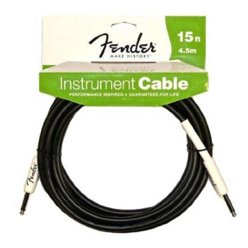 FENDER PERFORMANCE SERIES INSTRUMENT CABLE 15 BLACK